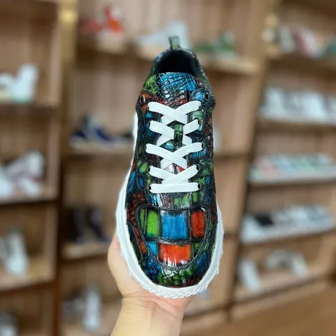 Giày sneaker da cá sấu – Mẫu 191 – mã SD-SNK-191