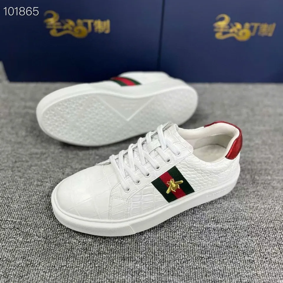 Giày sneaker da cá sấu – Mẫu 195 – mã SD-SNK-195