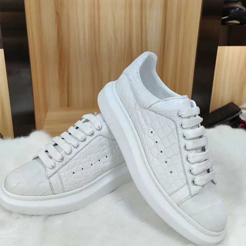 Giày sneaker da cá sấu – Mẫu 198 – mã SD-SNK-198