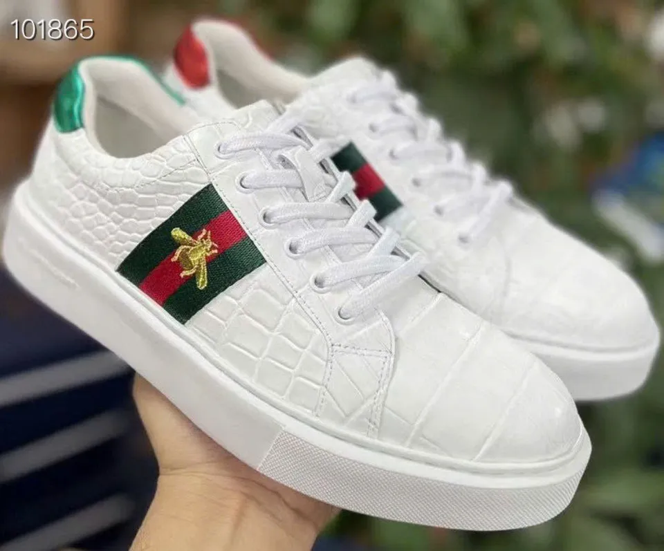 Giày sneaker da cá sấu – Mẫu 201 – mã SD-SNK-201