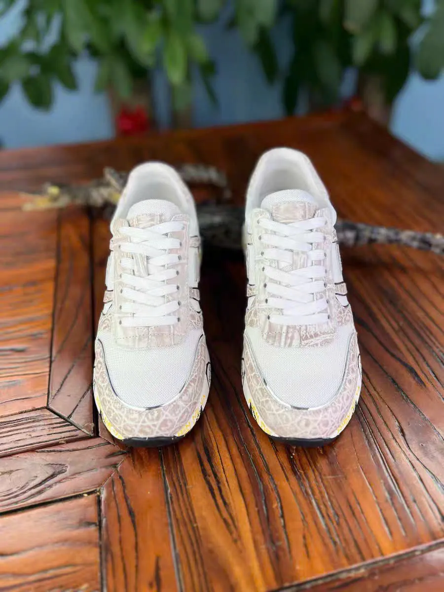 Giày sneaker da cá sấu – Mẫu 203 – mã SD-SNK-203