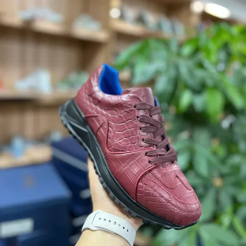 Giày sneaker da cá sấu – Mẫu 208 – mã SD-SNK-208