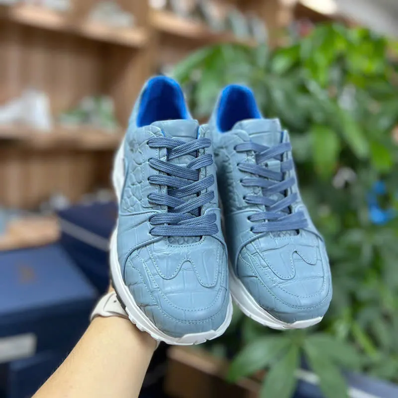 Giày sneaker da cá sấu – Mẫu 063 – mã SD-SNK-063