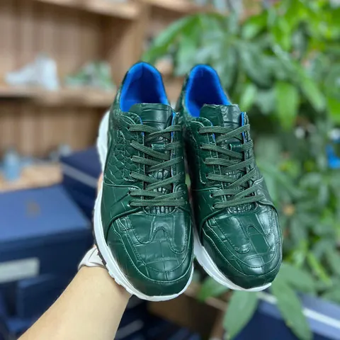 Giày sneaker da cá sấu – Mẫu 212 – mã SD-SNK-212