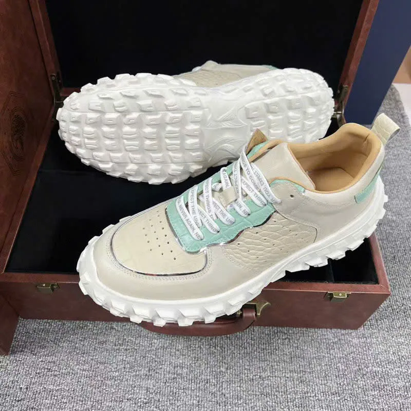 Giày sneaker da cá sấu – Mẫu 228 – mã SD-SNK-228