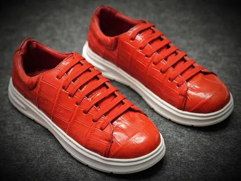 Giày sneaker da cá sấu – Mẫu 230 – mã SD-SNK-230