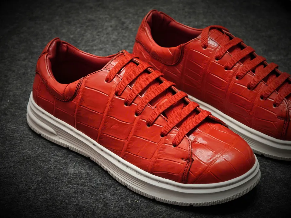 Giày sneaker da cá sấu – Mẫu 232 – mã SD-SNK-232