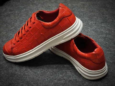 Giày sneaker da cá sấu – Mẫu 233 – mã SD-SNK-233