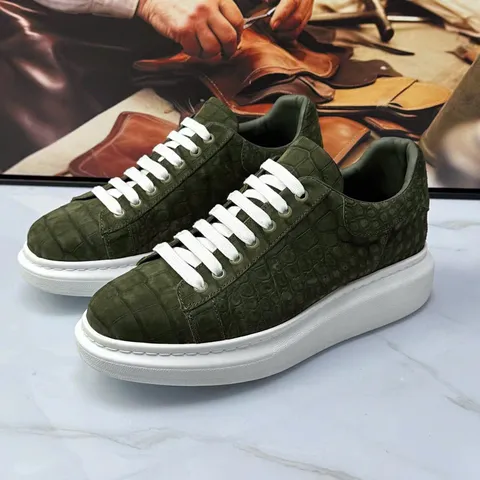 Giày sneaker da cá sấu – Mẫu 246 – mã SD-SNK-246