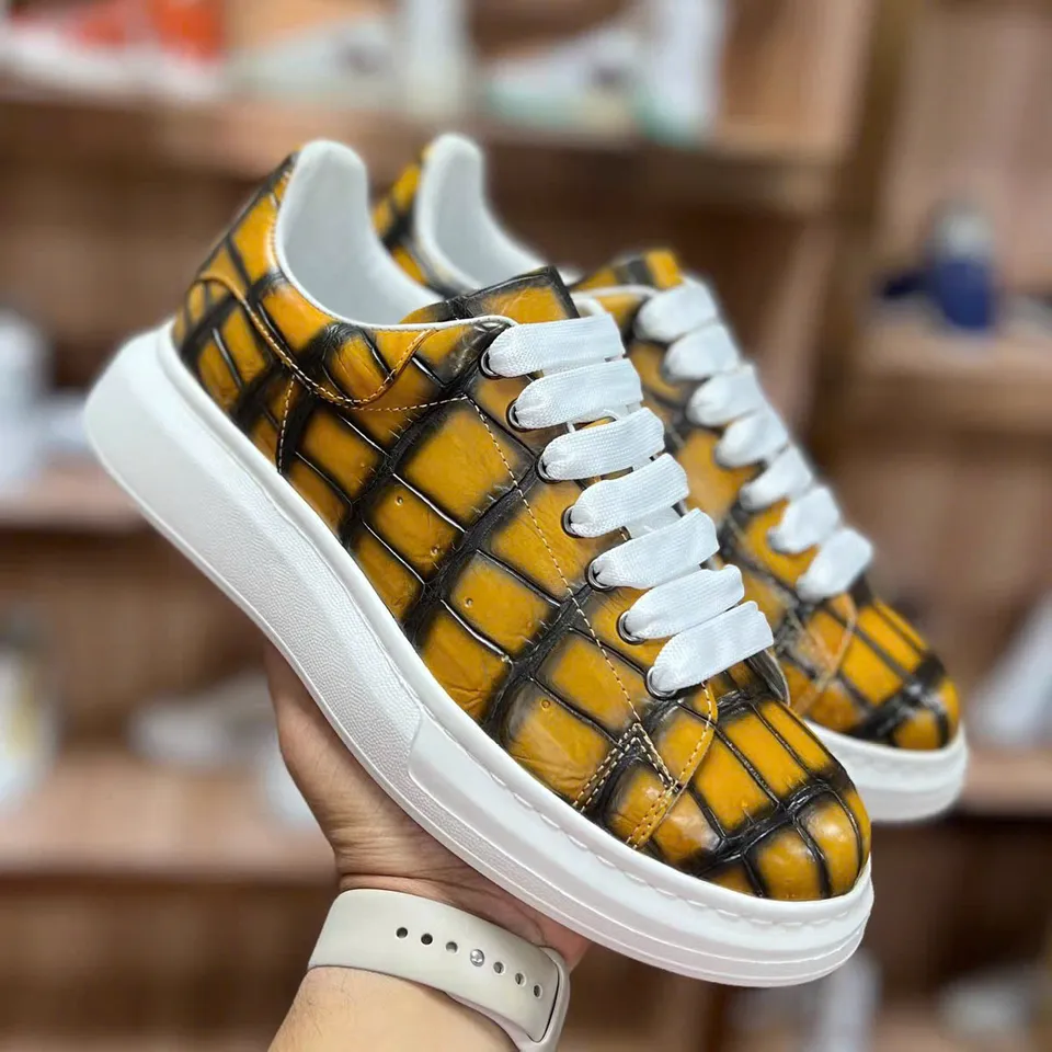 Giày sneaker da cá sấu – Mẫu 247 – mã SD-SNK-247