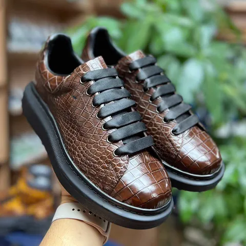Giày sneaker da cá sấu – Mẫu 252 – mã SD-SNK-252