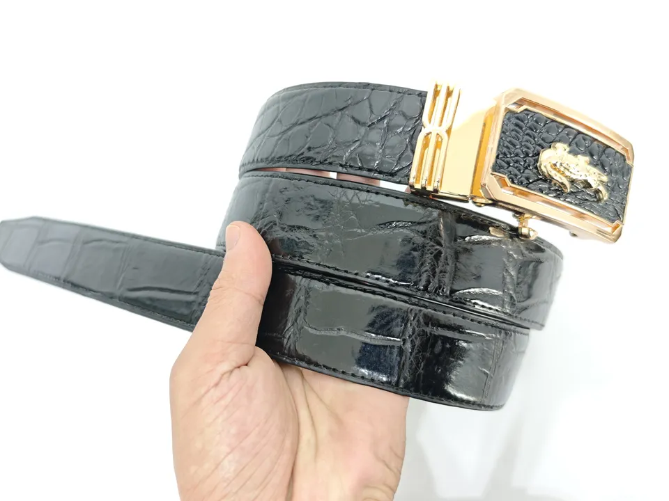 Thắt lưng da cá sấu – Mẫu 003 – mã SD-TL-003