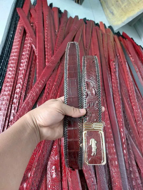 Thắt lưng da cá sấu – Mẫu 020 – mã SD-TL-020
